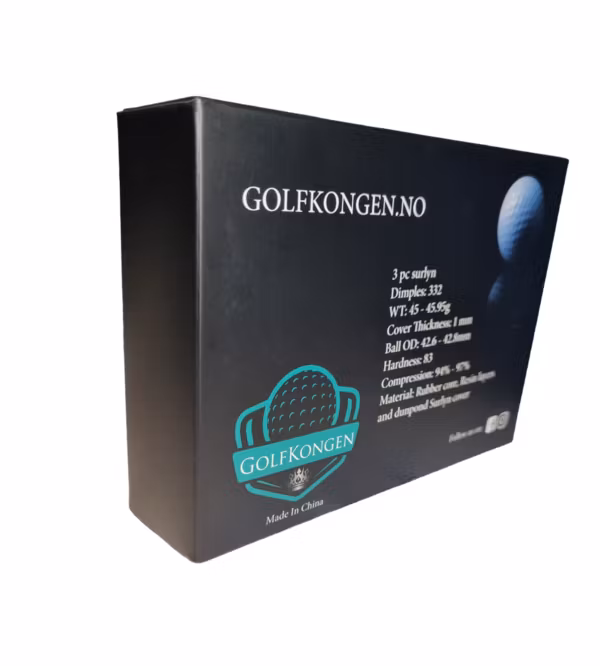 GolfKongen - Golfballer 12 stk 2-lags surlyn