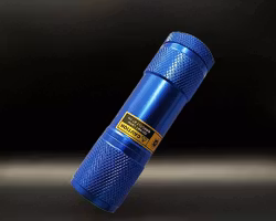 UV Mini 9 LED Lommelykt