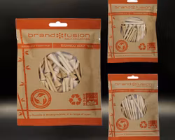 Bamboo Bio tees 69mm (40pk)