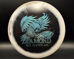 Gold Orbit Diamond - Inverted stamp