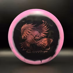 Gold Orbit Diamond - Inverted stamp