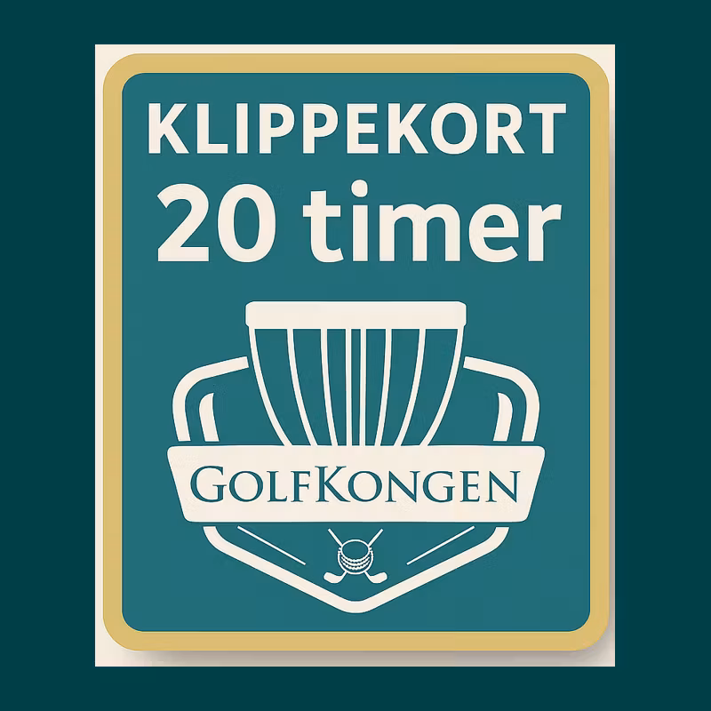 Klippekort – Disc Golf Simulator (20 timer)