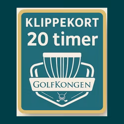 Klippekort – Disc Golf Simulator (20 timer)