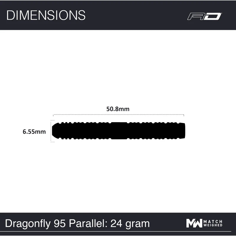 Dragonfly 95 Black - Parallel