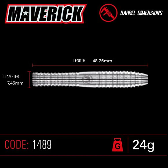 Winmau Maverick 80% Tungsten