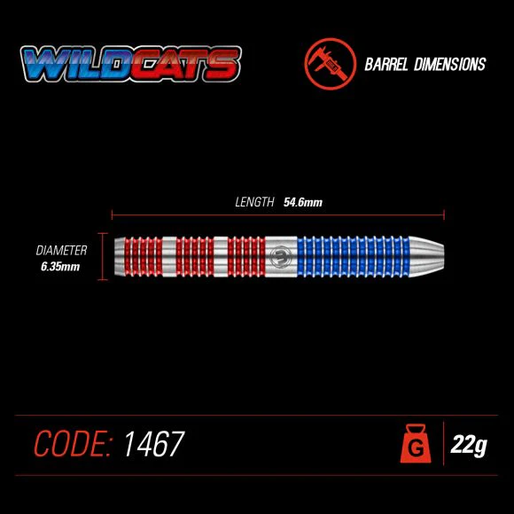 Winmau Wildcats 90% Tungsten