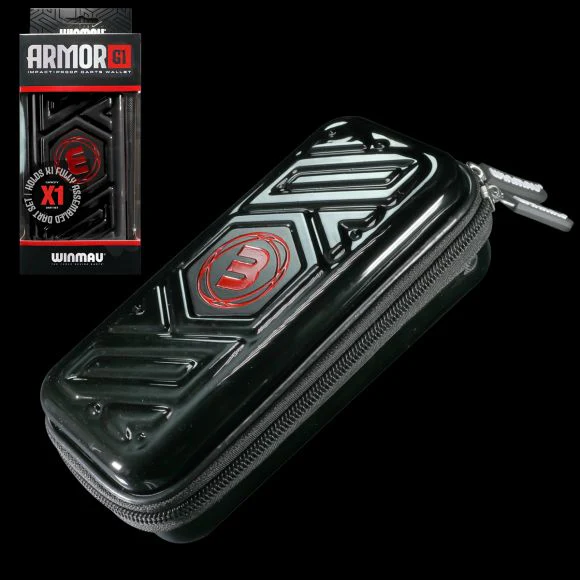 Winmau Armor G1 Black Dart Wallet Case