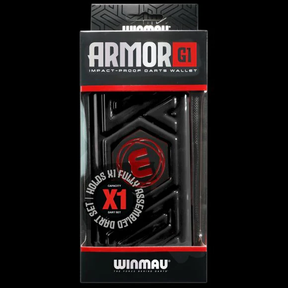 Winmau Armor G1 Black Dart Wallet Case