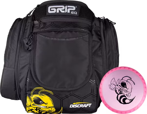 Grip AX6 Buzzz + 4 borrelåsmerker og en disk