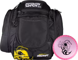 Grip AX6 Buzzz + 4 borrelåsmerker og en disk