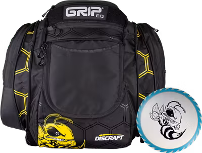 Grip AX6 Buzzz + 4 borrelåsmerker og en disk
