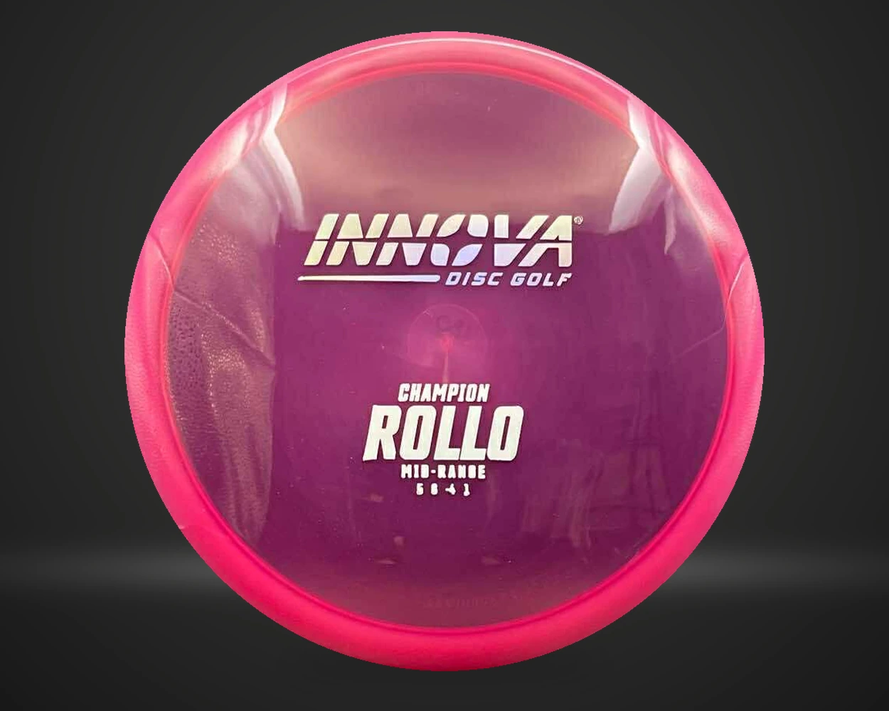 Innova Champion Rollo, Midrange i lilla, vist forfra