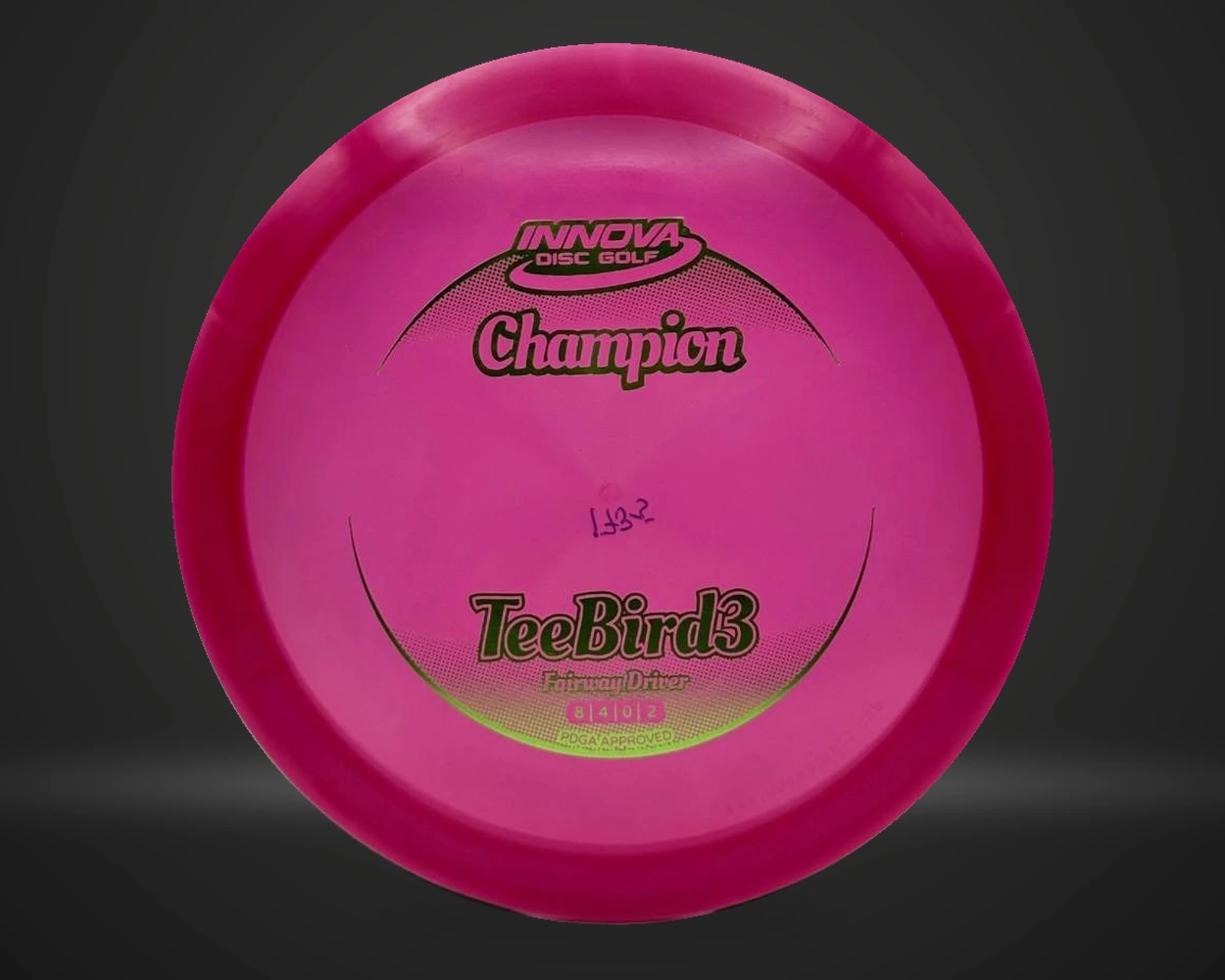 Innova Champion Teebird3, Fairway Driver i rød, vist forfra