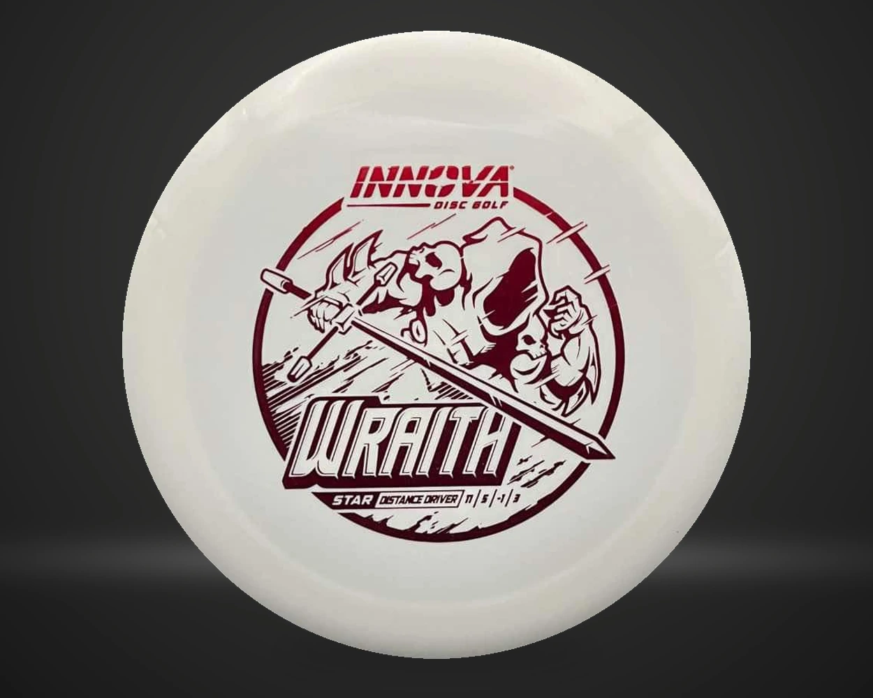 Star Wraith distance driver i turkis, vist forfra på mørk produktbakgrunn