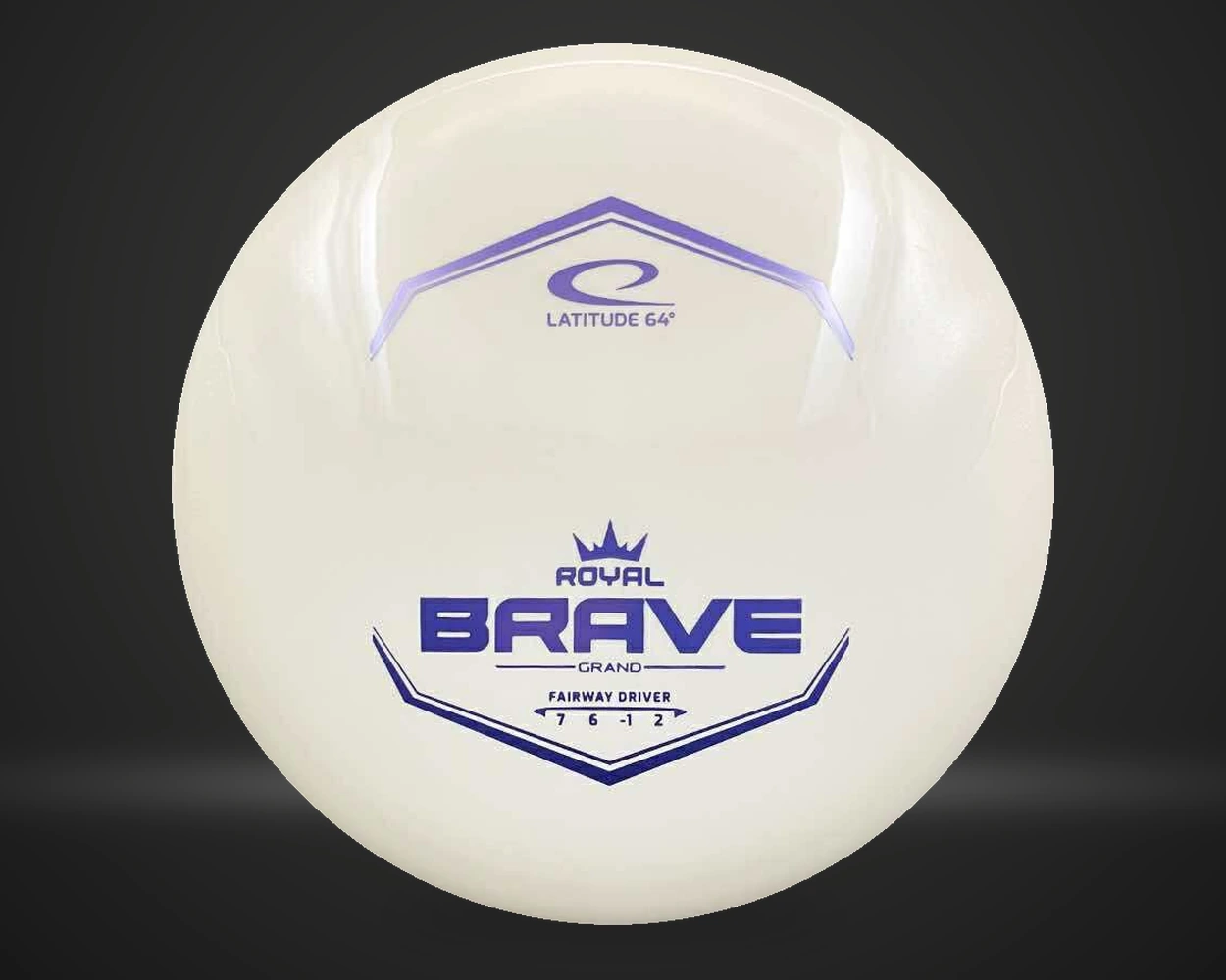Latitude Royal Grand Brave, Fairway Driver i hvit, vist forfra
