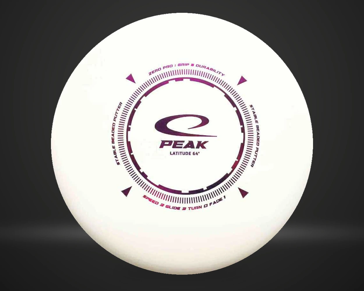 Latitude Zero Pro Peak, Putter i hvit, vist forfra