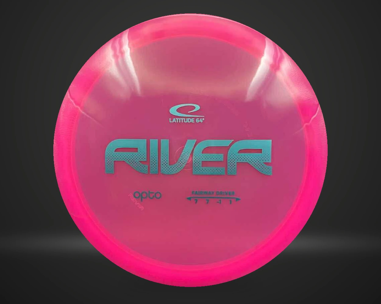 Latitude Opto River, Fairway Driver i rosa, vist forfra