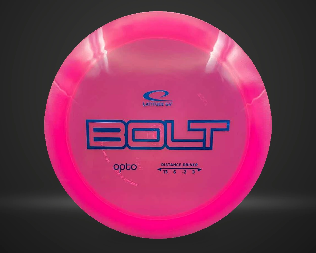 Latitude Opto Bolt, Distance Driver i rosa, vist forfra