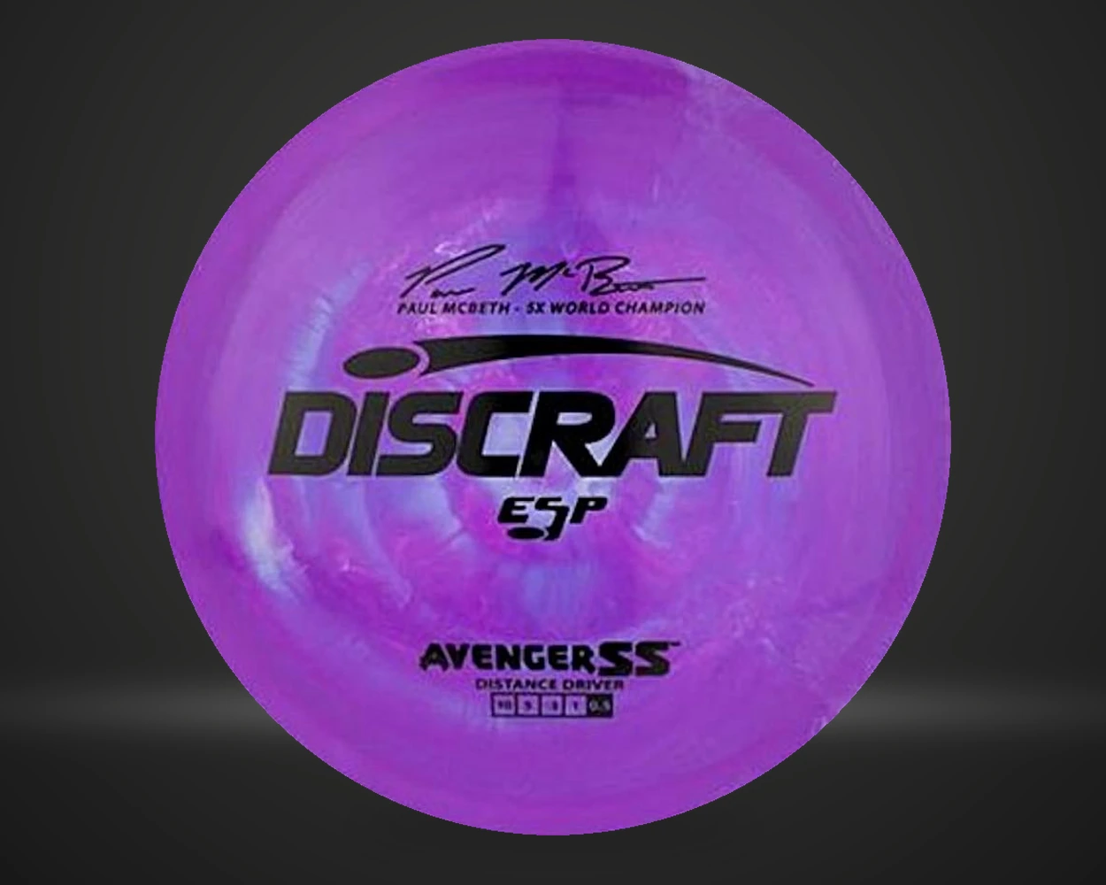 ESP Avenger SS distance driver i lys beige, vist forfra på mørk produktbakgrunn