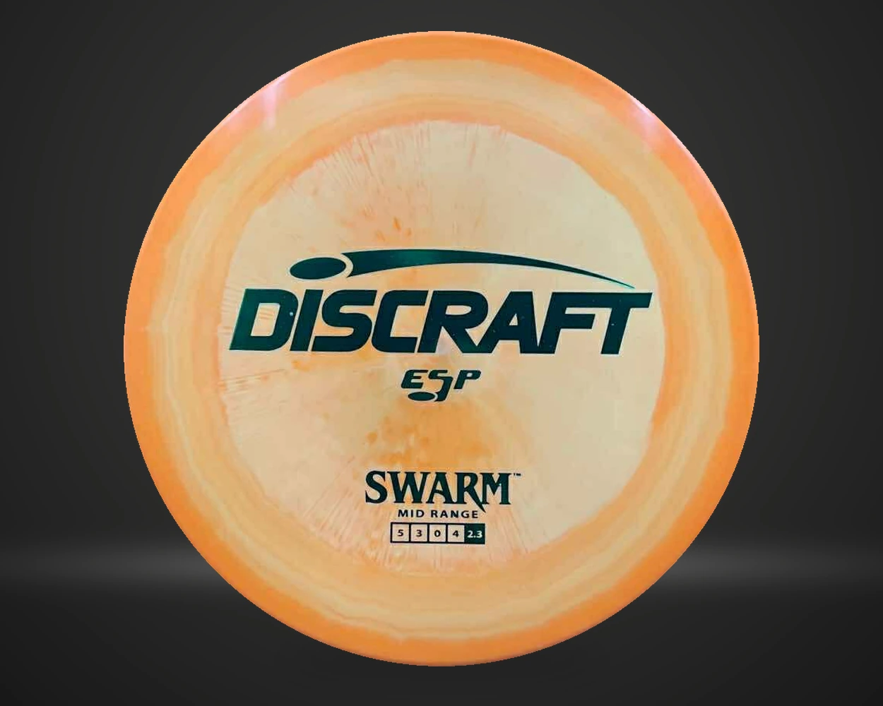 ESP Swarm midrange i oransje, vist forfra på mørk produktbakgrunn