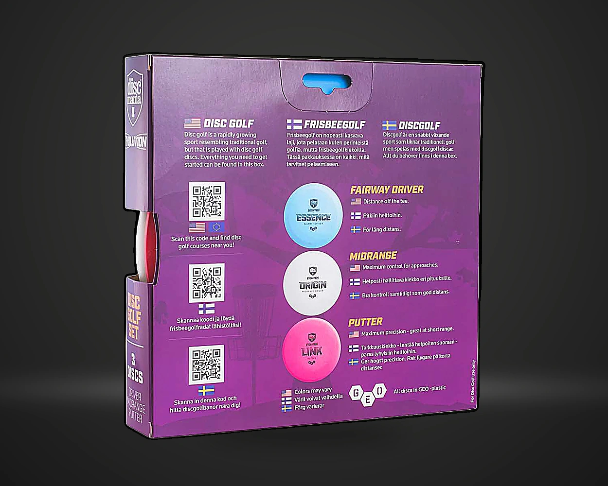 Evolution Disc Set – Startsett for nybegynnere!