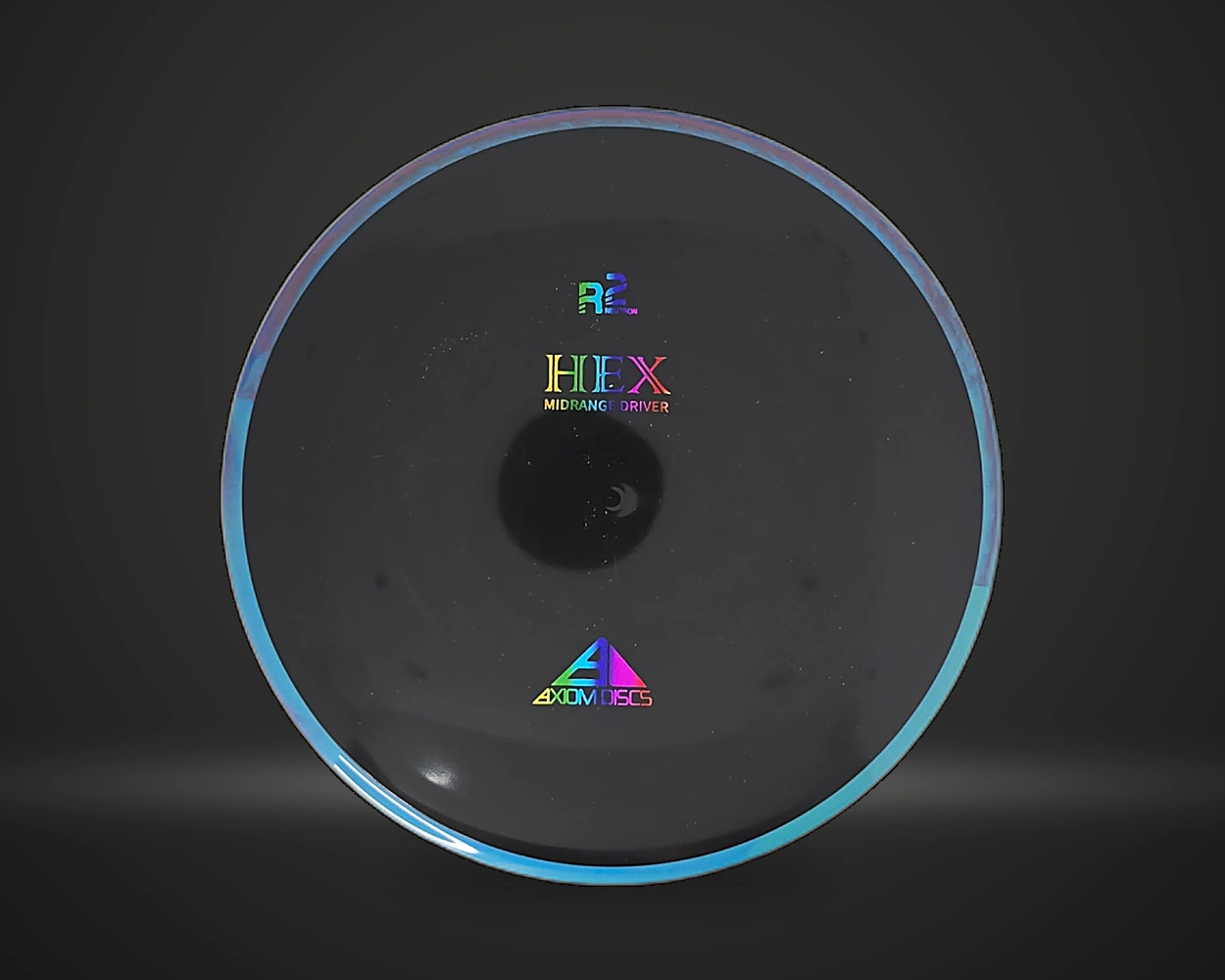 R2 Neutron Hex midrange, vist forfra på mørk produktbakgrunn
