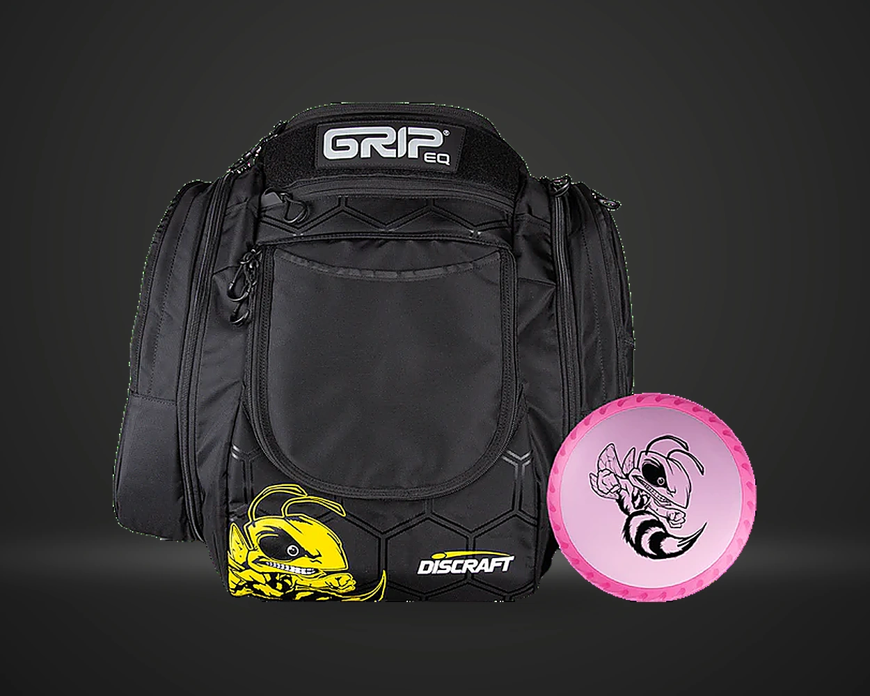 Grip AX6 Buzzz + 4 borrelåsmerker og en disk