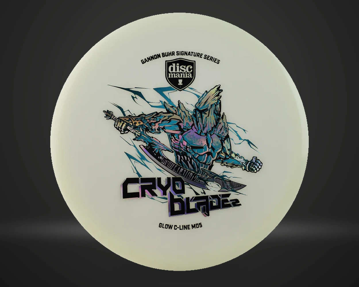 C-Line Glow MD5 Cryo Blade 2 – Gannon Buhr midrange i hvit, sett forfra