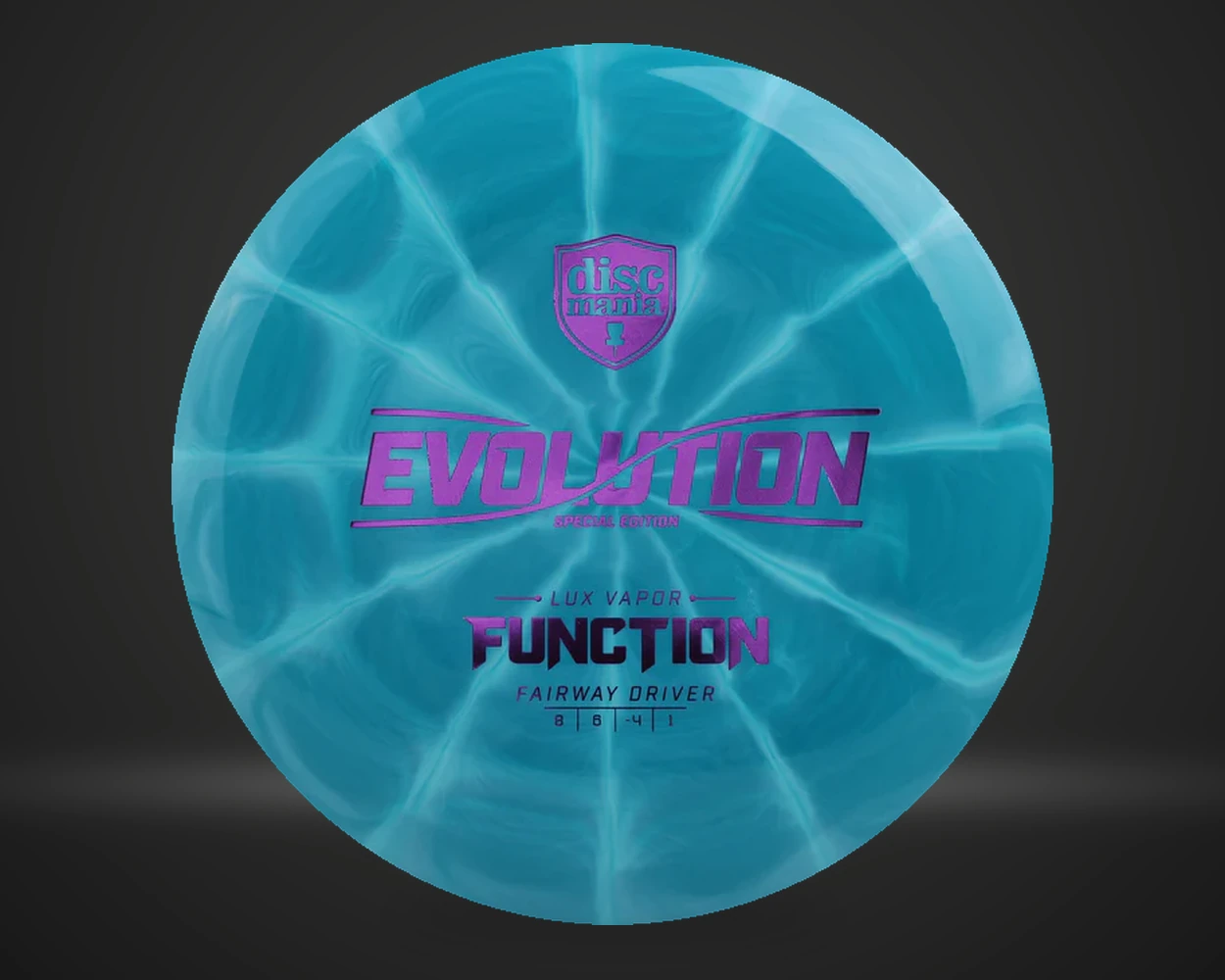 Lux Vapor Function Special Edition fairwaydriver i teal, sett forfra