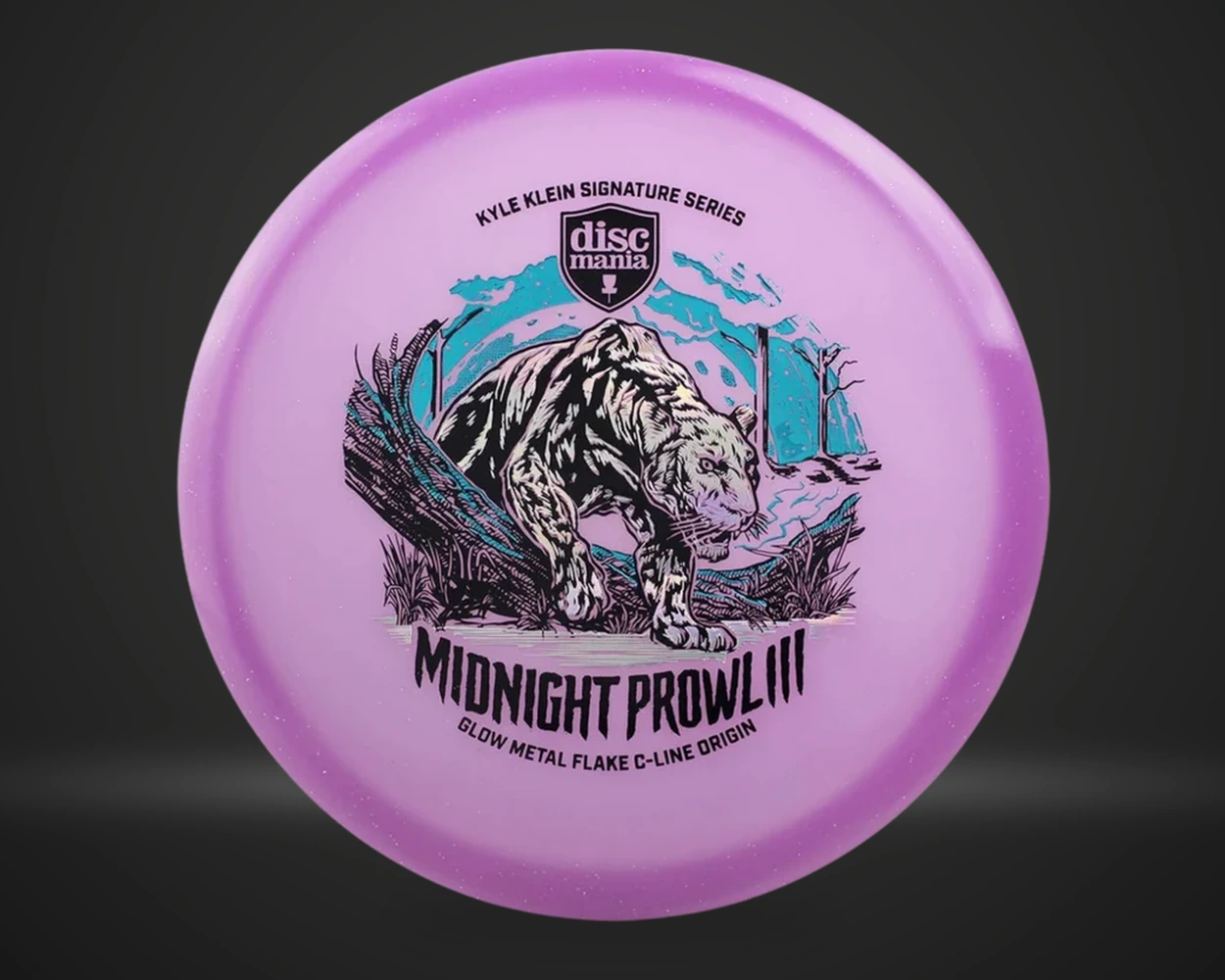 Discmania Midnight Prowl 3 – Kyle Klein Glow Metal Flake C-Line Origin discgolf-disc