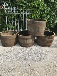 4st Halva whiskyfat 100 liter - Fri frakt!