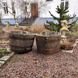 Halvt whiskyfat 100 liter - Premium