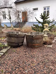 Halvt whiskyfat 100 liter - Premium