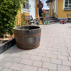 Halvt whiskyfat 100 liter - Premium