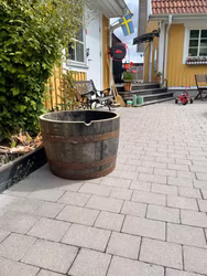 Halvt whiskyfat 100 liter - Premium