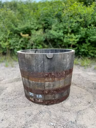 Halvt whiskyfat 60 liter
