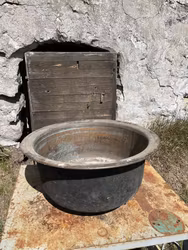 Kopparbalja stor