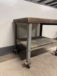 Industribord på hjul