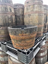 Halvt whiskyfat 30 liter