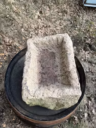 Litet stentråg 37x25cm