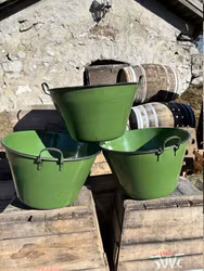 Vintage emaljerad balja