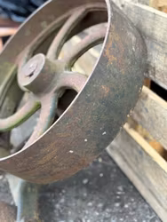 Industriellt maskinhjul gjutjärn