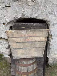 Vintage fransk trälåda Bonnet thierus