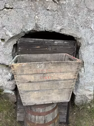 Vintage fransk trälåda Bonnet thierus