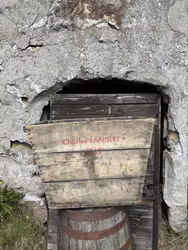 Vintage fransk trälåda Charles Langlet