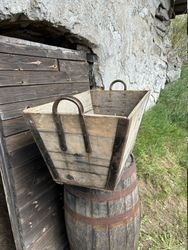 Vintage fransk trälåda P.B