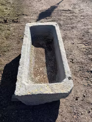 Stort kalkstenstråg 150x66cm