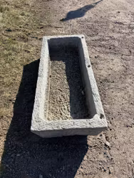 Stort kalkstenstråg 150x62cm