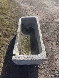 Stort kalkstenstråg 140x59cm