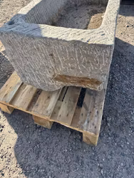 Stort kalkstenstråg 105x63cm
